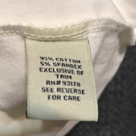 2aTEE Tank Top Creamy White w/Shelf Bra - Picture 5 of 6